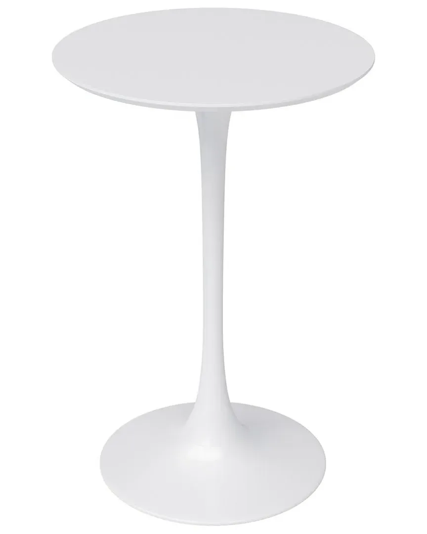 Kurv Round Counter Height Table - White image