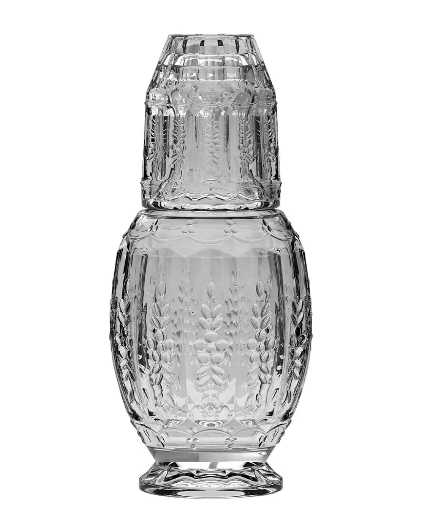 Vintage 2-Piece Carafe Set - Gray, Glass image