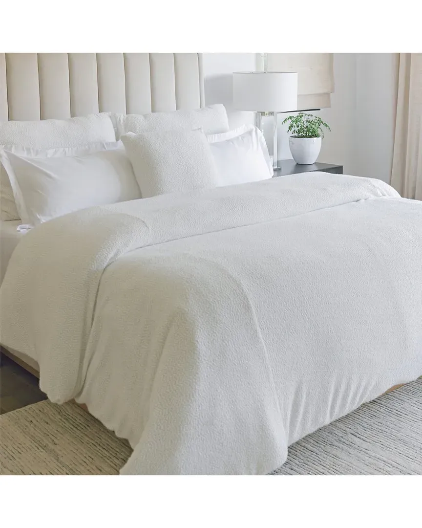 Boucle Comforter - White