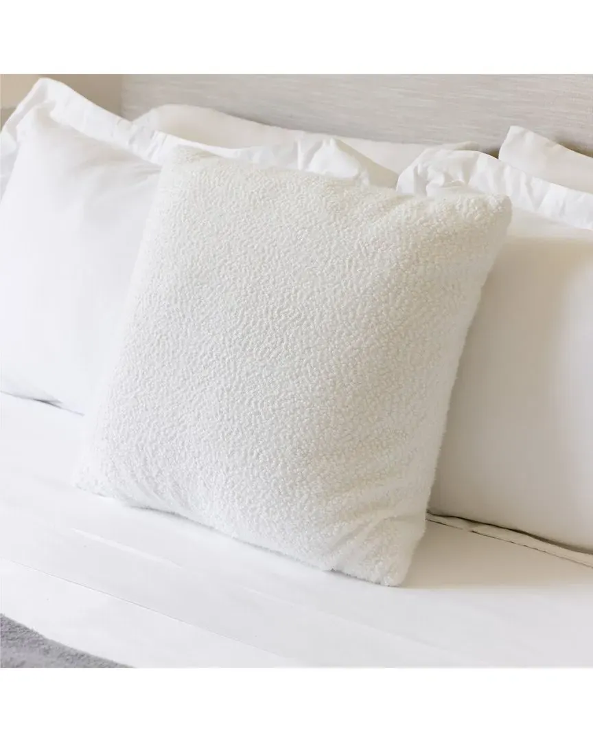 Boucle Decorative Pillow - White