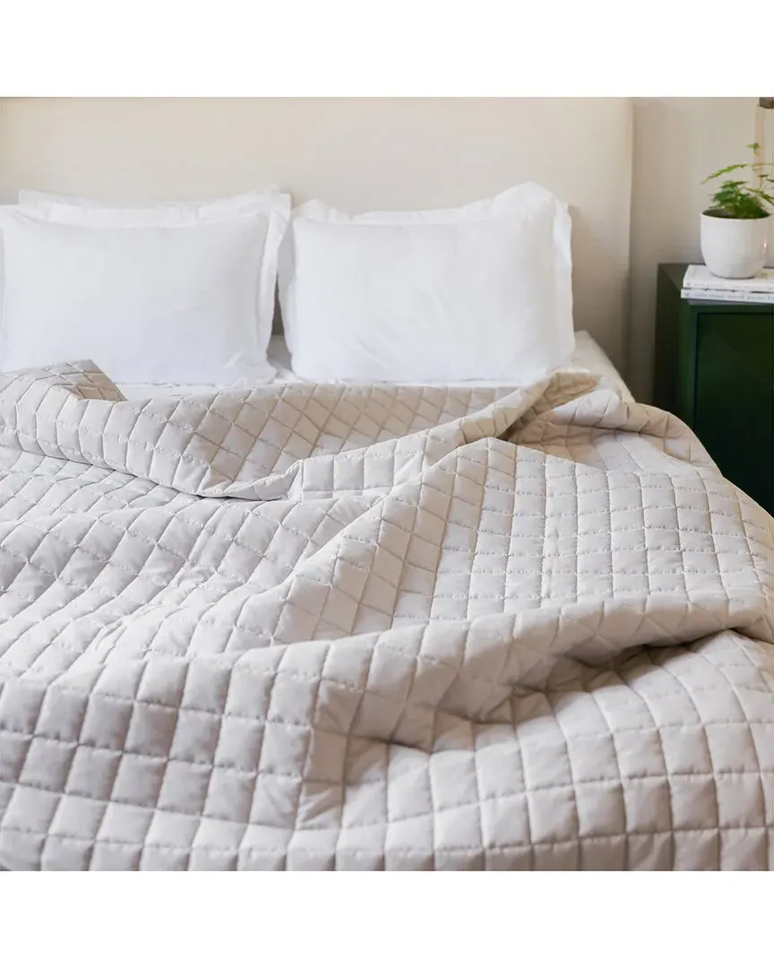 Lux California Square Quilt - Linen, Microfiber