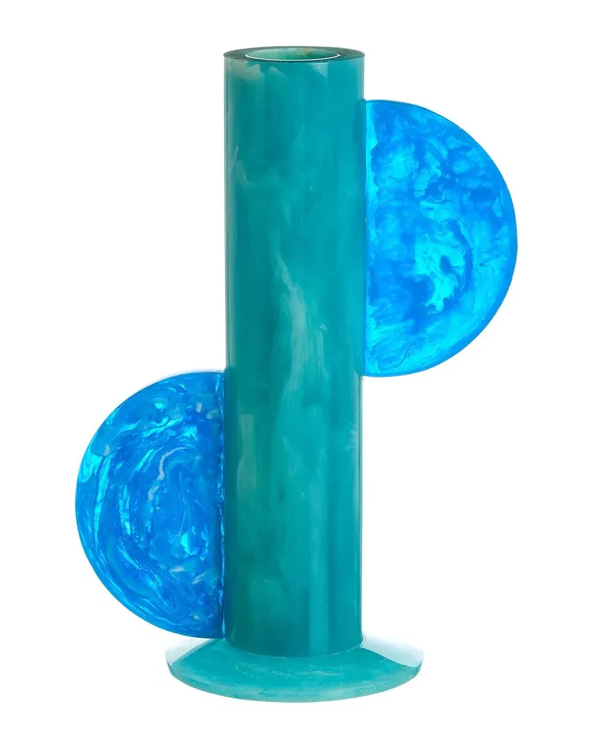 Como Cylinder Vase - Blue, Acrylic image