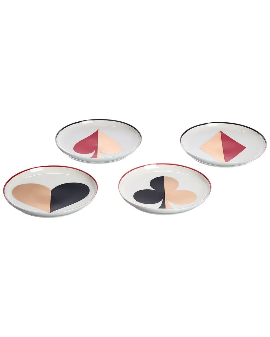 Dealer's Choice Canape Plate Set - Multicolor
