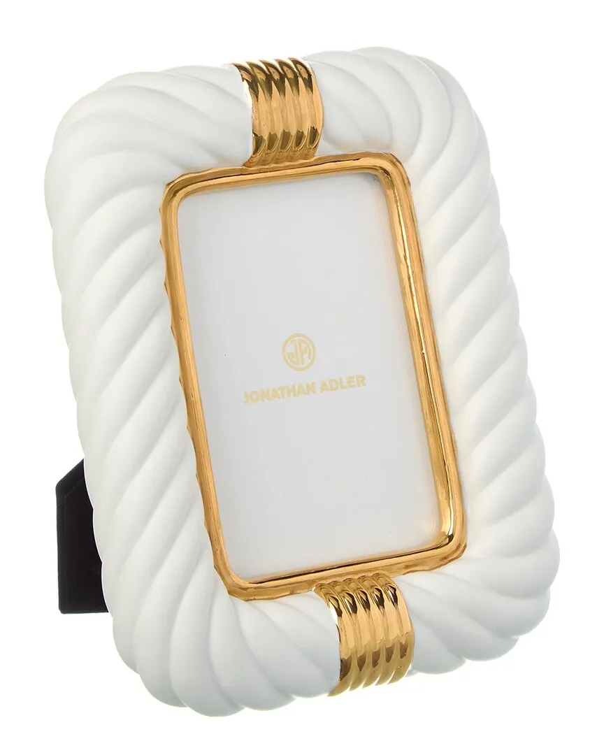 Geneva 4x6 Picture Frame - White, Porcelain image