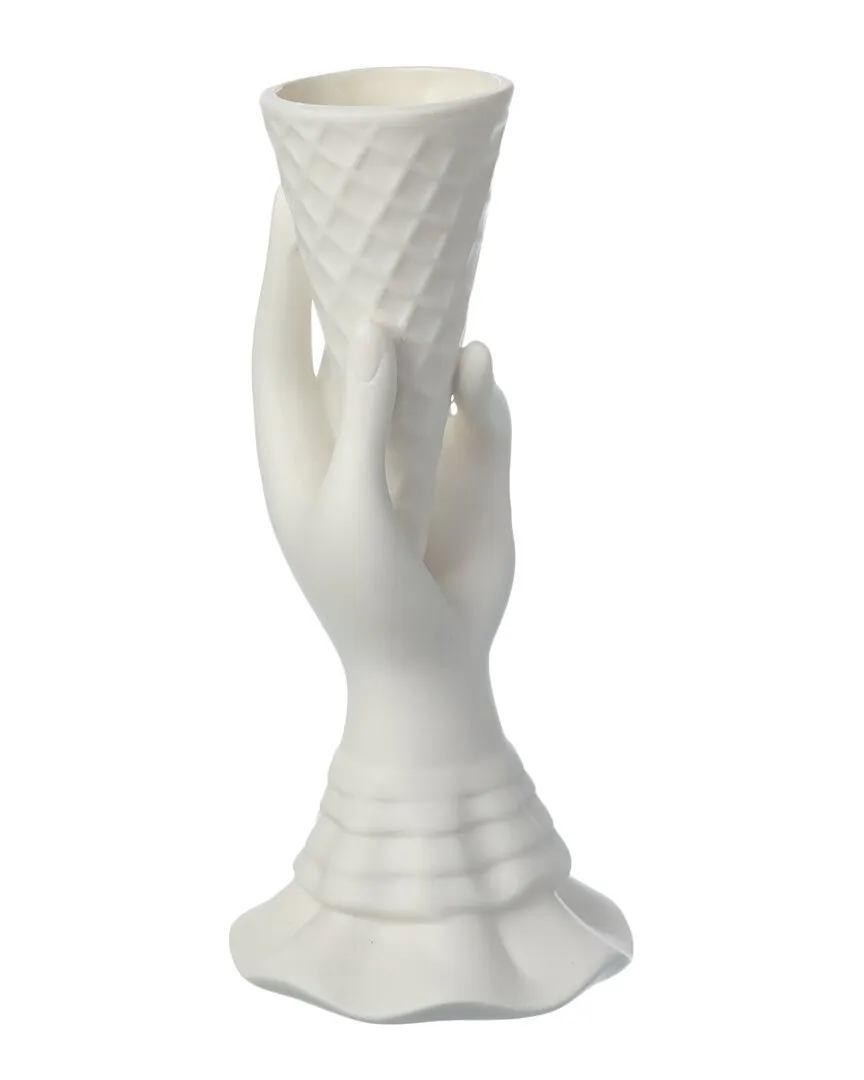 I-Scream Vase - White, Porcelain
