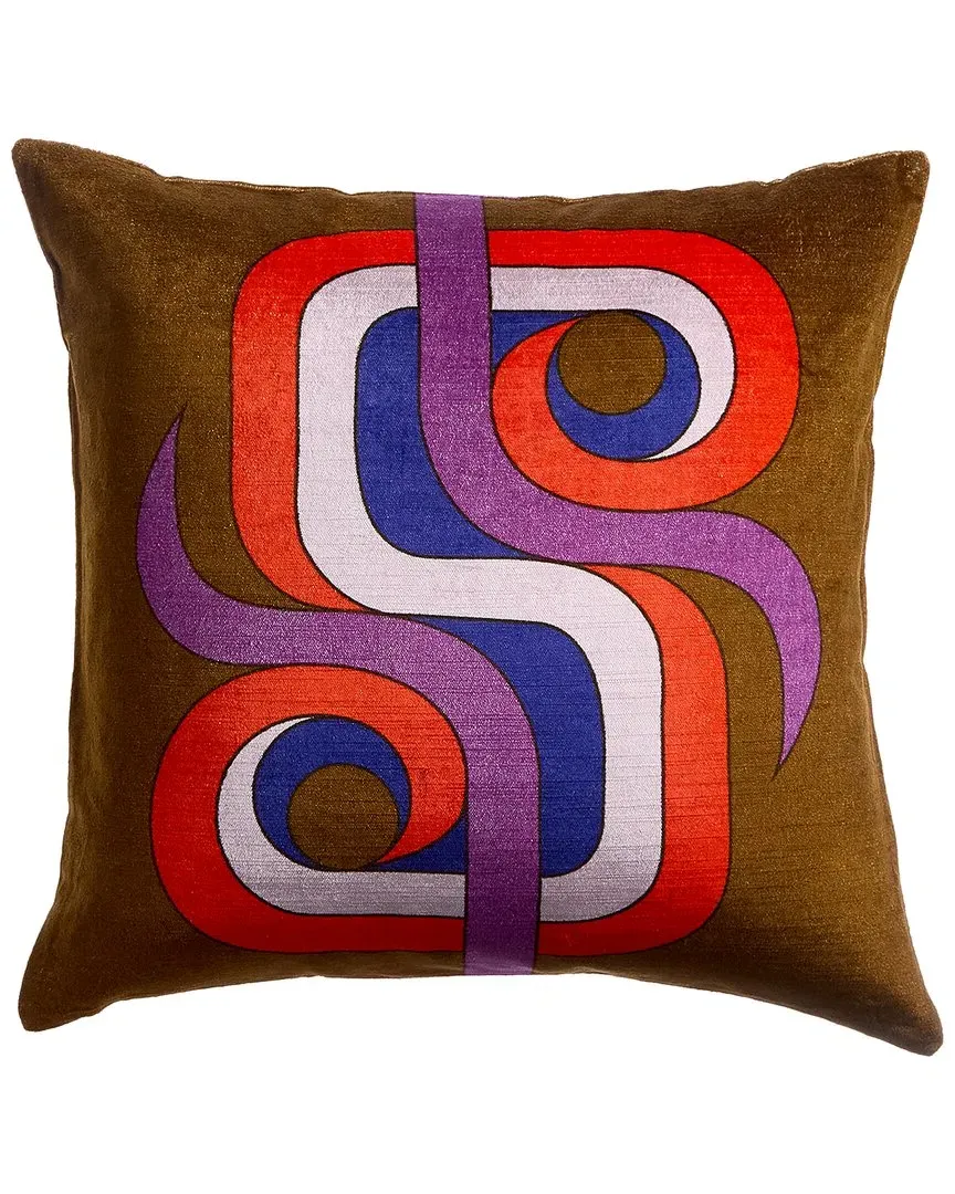 Kit Us Madrid Square Pillow - Multi, Linen image