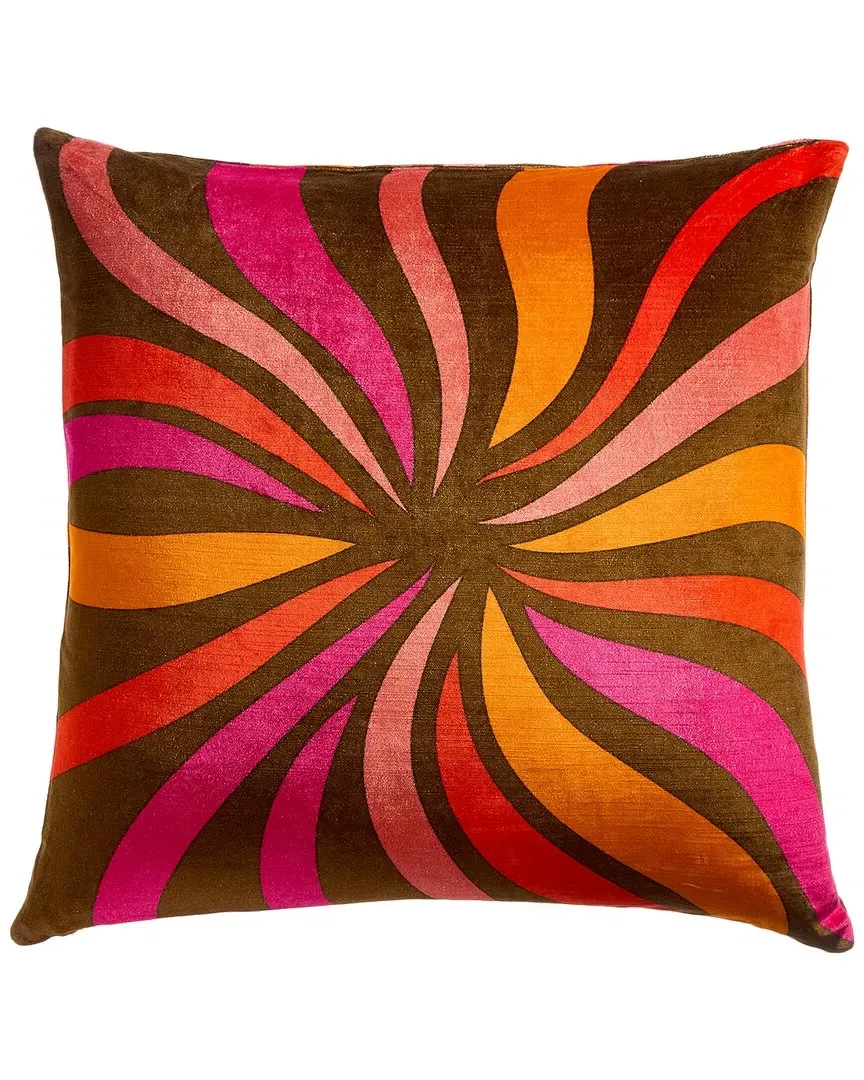 Kit Us Madrid Square Pillow - Multi, Velvet