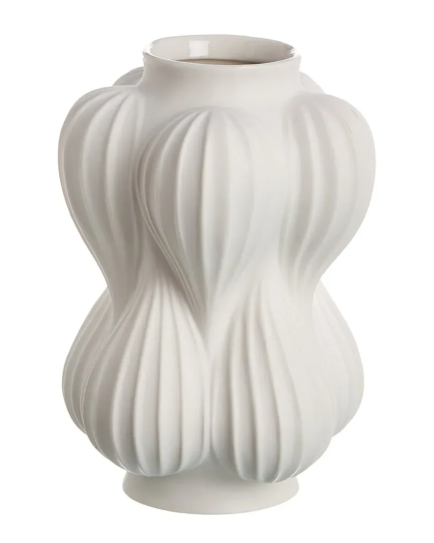 Medium Balloon Vase - White, Porcelain image