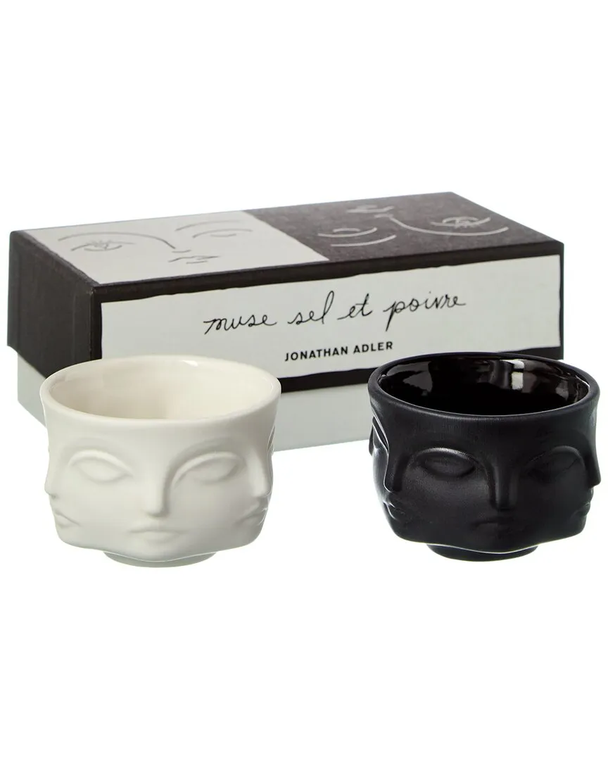 Muse Sel Et Poivre Salt & Pepper Cellars - Black/White