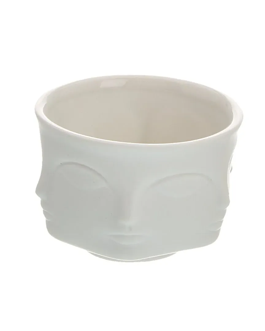 Muse Votive Candle Holder - White, Porcelain image