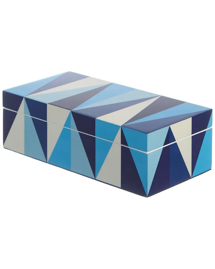 Small Sorrento Lacquer Box - Blue image