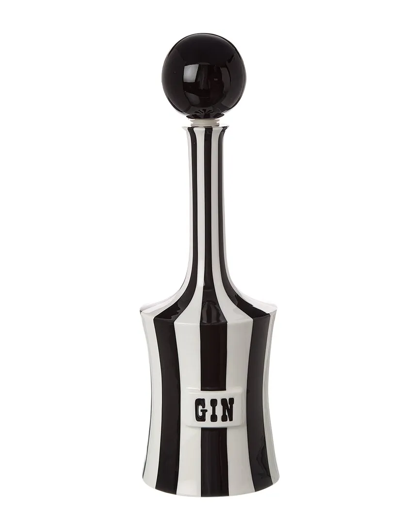 Vice Gin Decanter - Black, Porcelain image