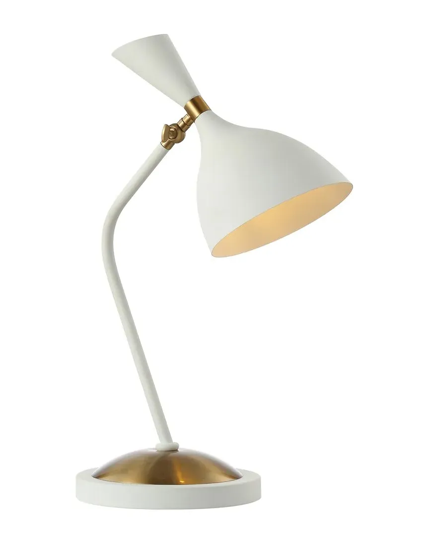 Albert 21.5in LED Desk Lamp - White, Brass Gold image
