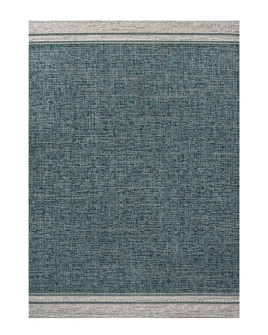 Alda Indoor/Outdoor Area Rug - Turquoise, Polypropylene