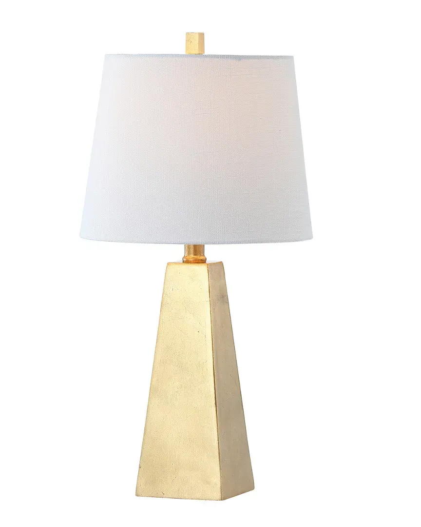 Alexis 20.5in Resin LED Table Lamp - Gold Leaf image