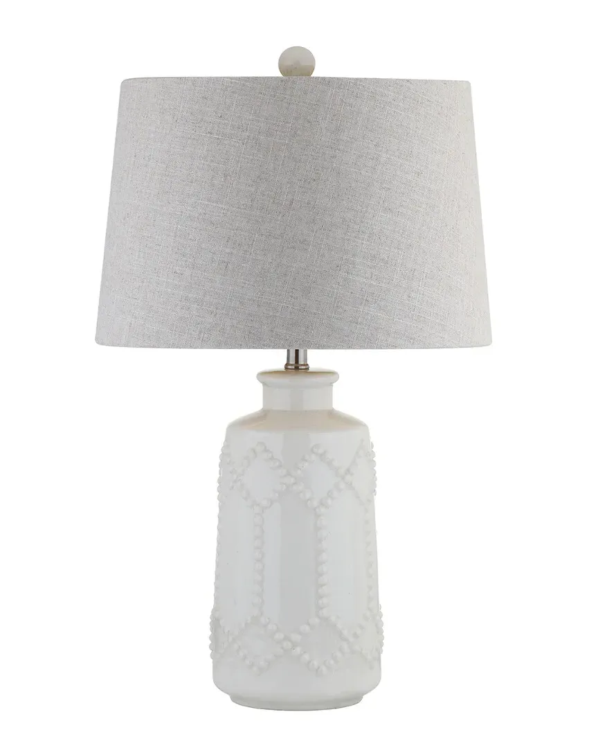 Alice 26in Table Lamp - Cream, Ceramic image