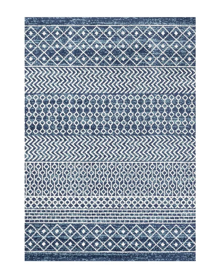 Anaise Transitional Rug - Navy, Polypropylene