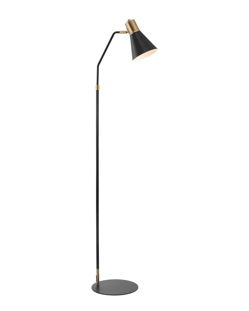Apollo 61in LED Task Floor Lamp - Black, Metal image
