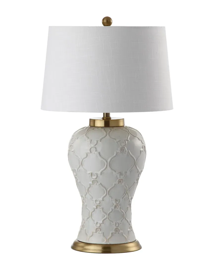 Arthur 29in Ceramic LED Table Lamp - Cream
