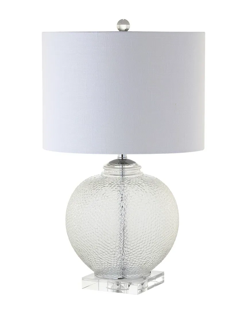 Avery 24in Glass Crystal LED Table Lamp - Clear image