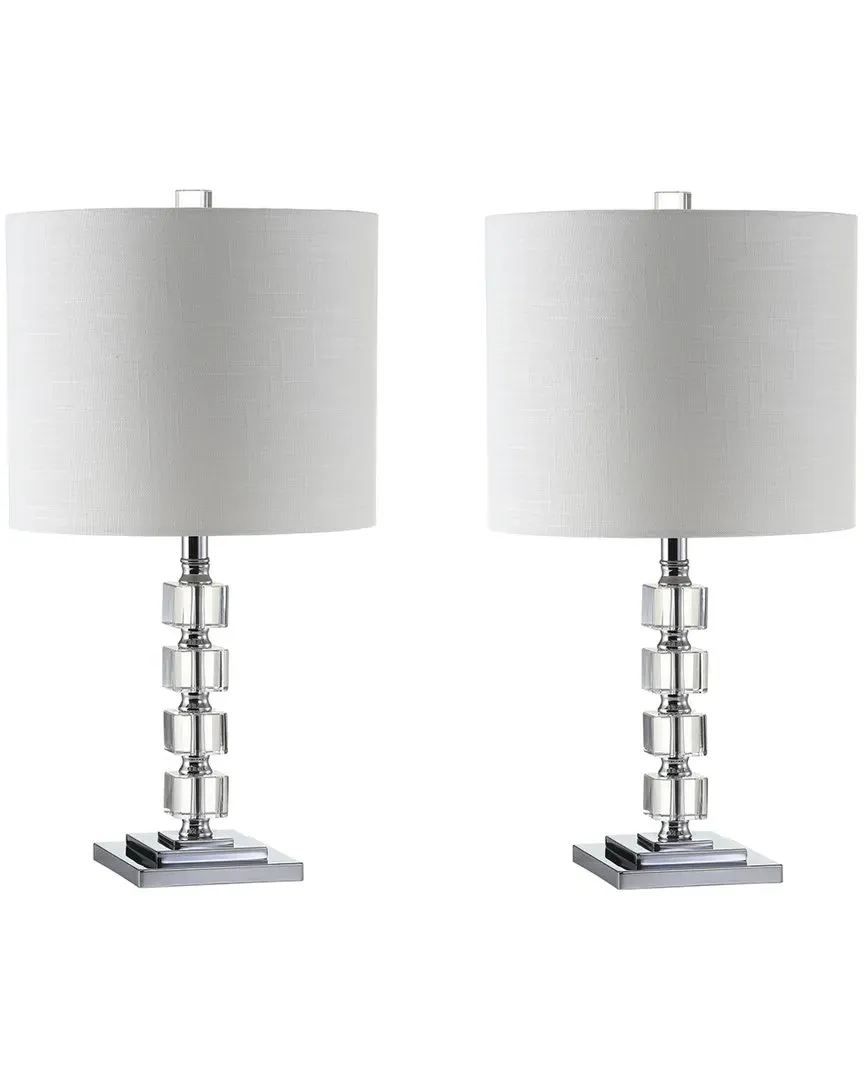 Barnard Set of 2 Table Lamps - Clear, Crystal image