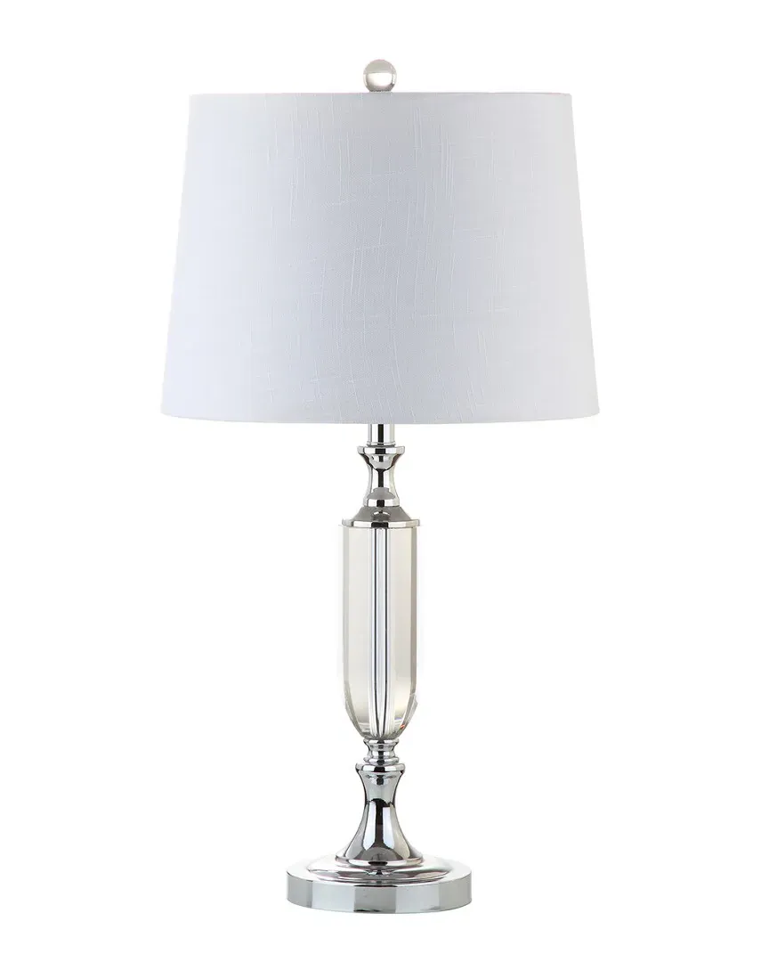 Bella 27in Crystal LED Table Lamp - Clear image