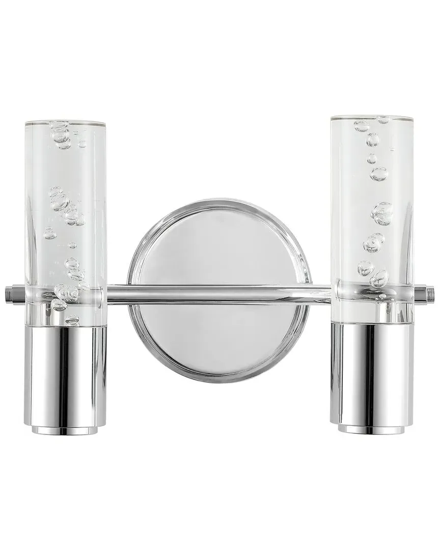 Bolha Bubble 2-Light LED Vanity Light - Chrome