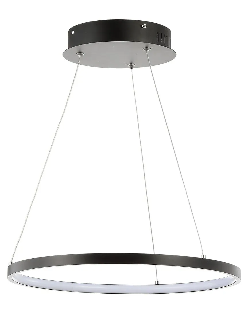 Bradley LED Metal Chandelier - Matte Black image
