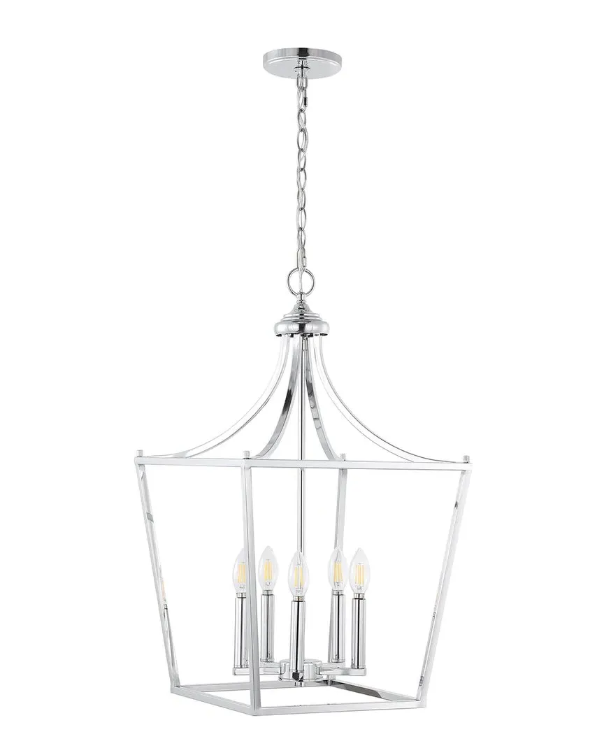 Camden 5 Light LED Pendant - Chrome