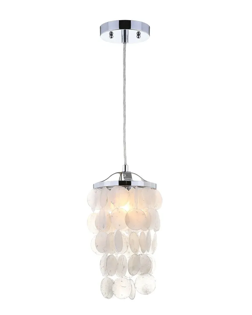 Cayla Seashell Chandelier Pendant - Chrome