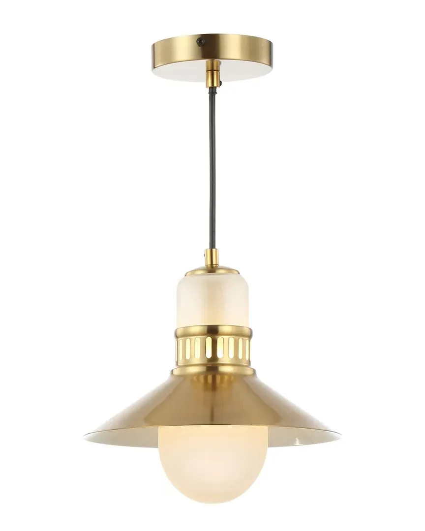 Colin Adjustable Hurricane LED Pendant - Brass Gold image