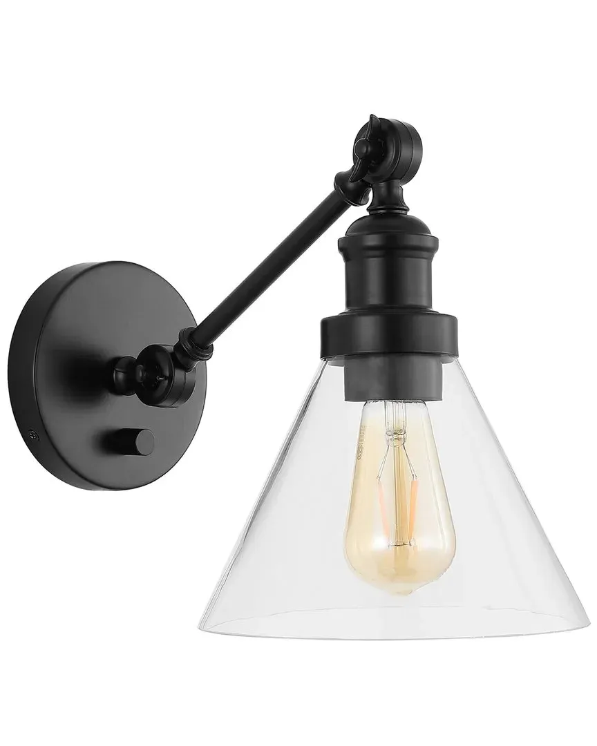 Cowie Adjustable Wall Sconce - Bronze, Glass image