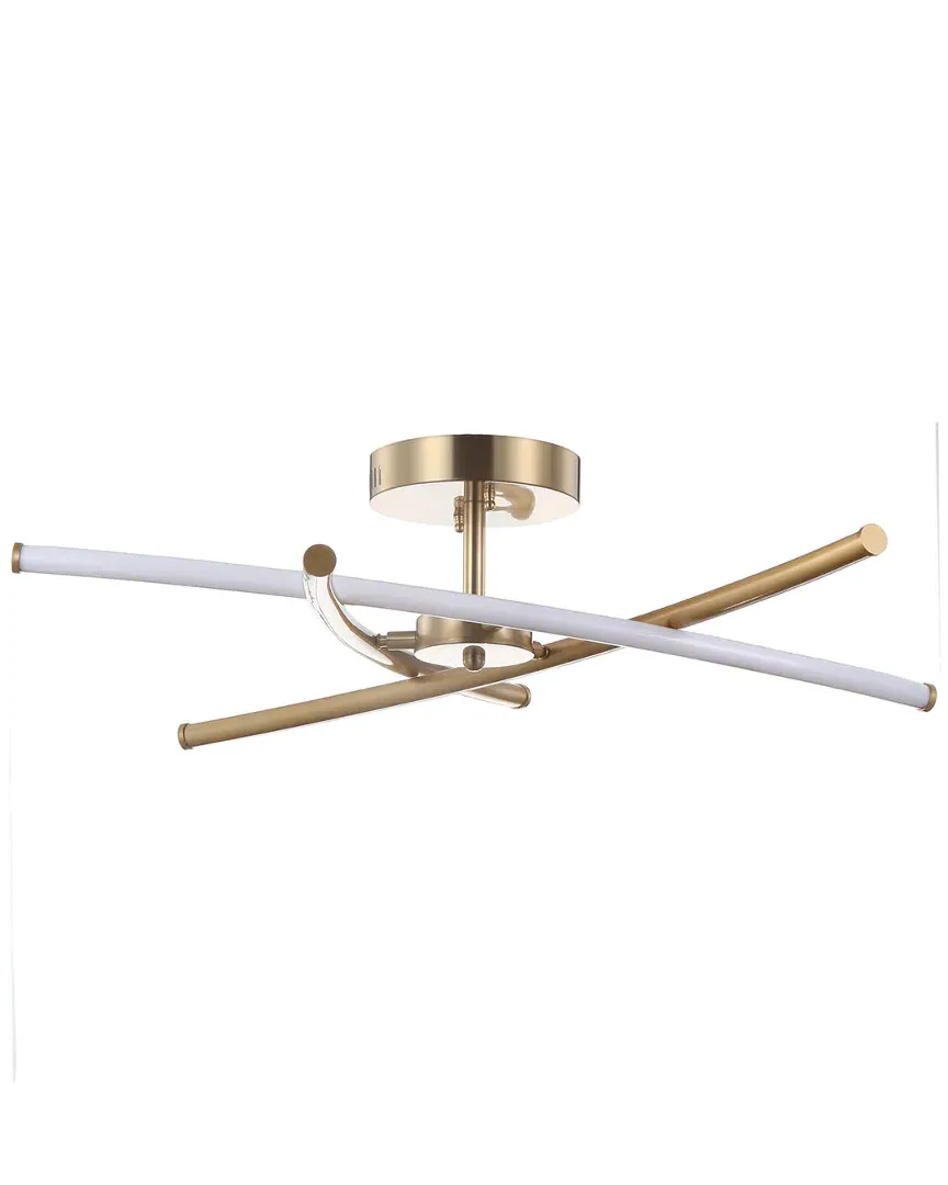 Crucis 31.5in Integrated LED Pendant - Gold