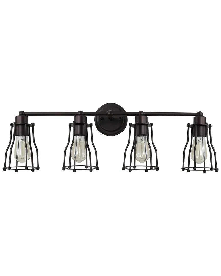 Designs 4-Light Florence Vanity Light - Bronze, Metal