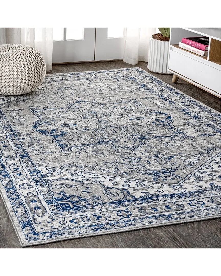 Designs Persian Power Loomed Rug - Light Grey