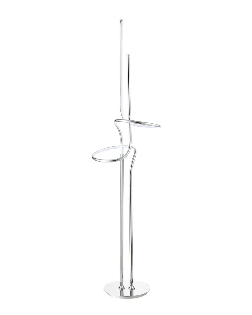 Designs Sketch 64in Floor Lamp with Integrated LED - Silver image