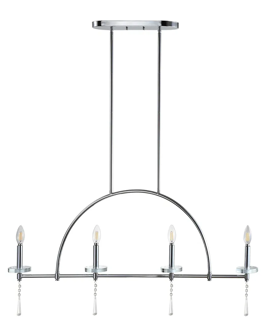 Doris 4-Light Pendant - Chrome, Metal Crystal image