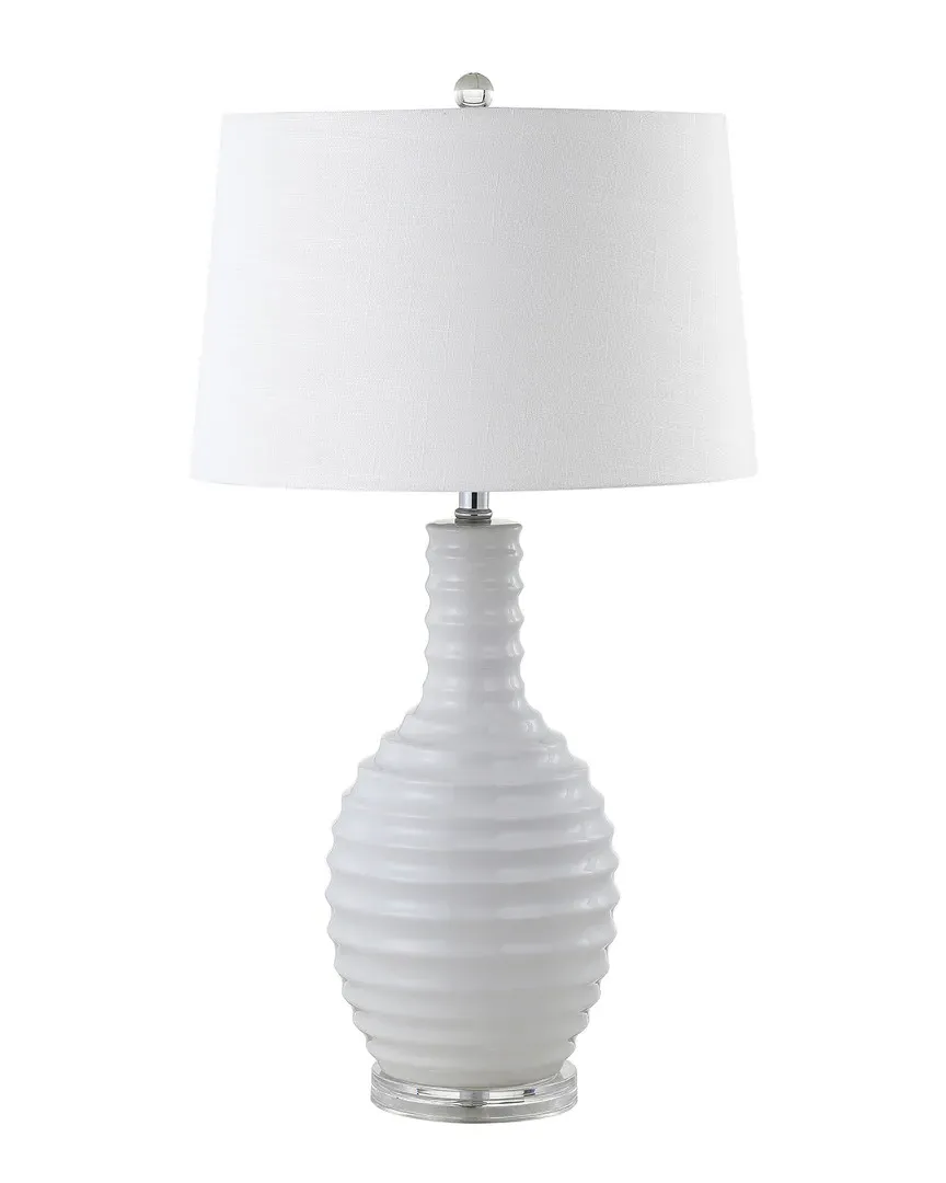 Dylan Table Lamp - White, Ceramic image
