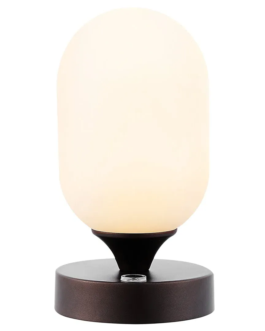 Eli Rechargeable LED Table Lamp - Bronze, Iron image