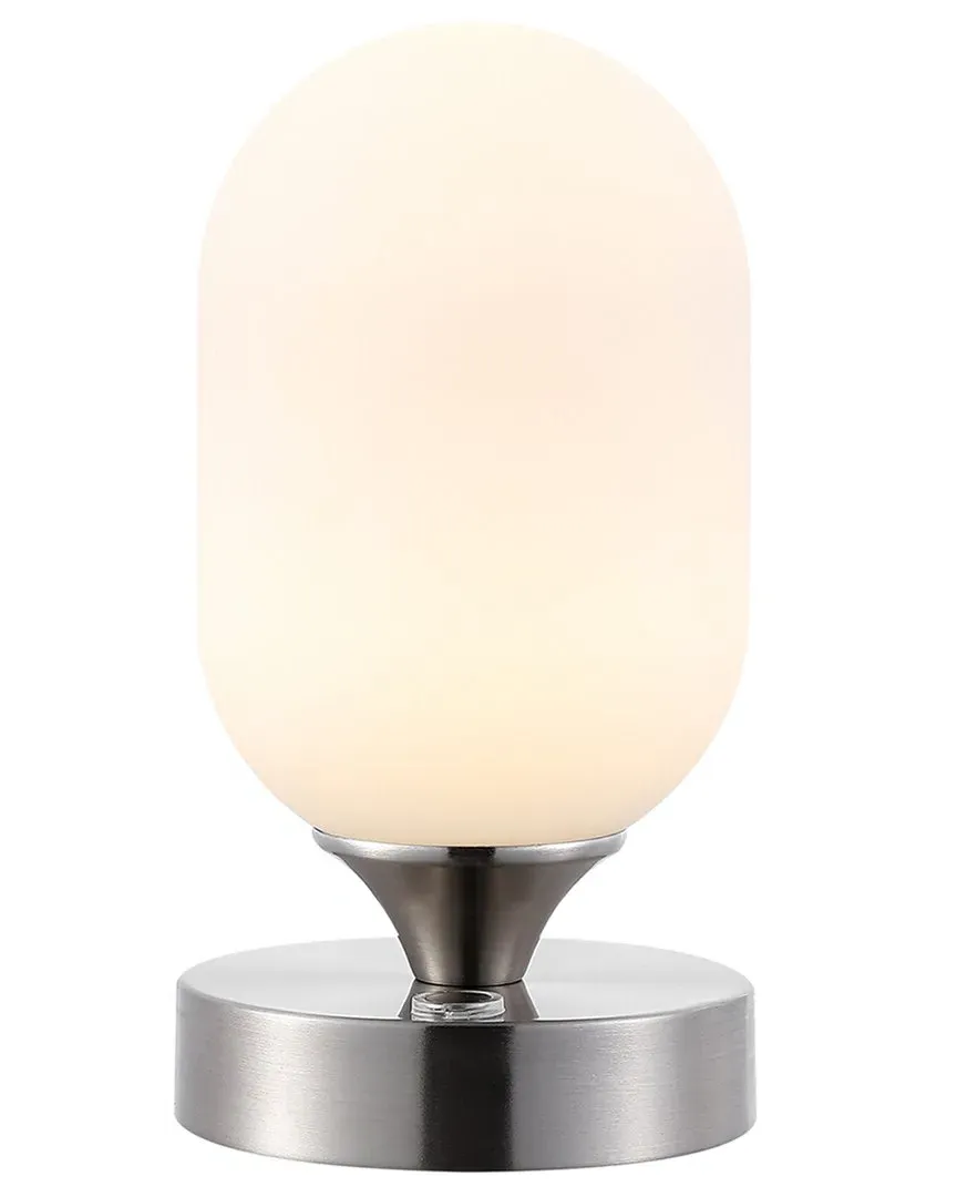 Eli Rechargeable LED Table Lamp - Nickel, Iron