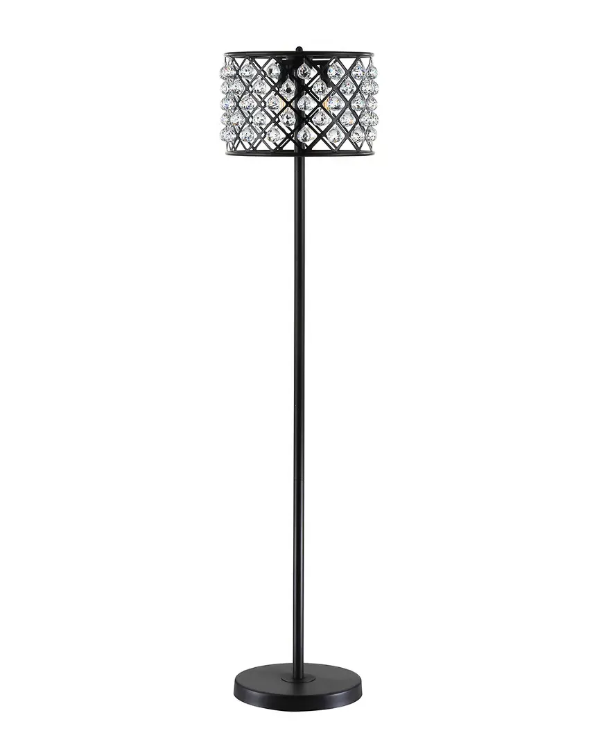 Elizabeth 60in Crystal Floor Lamp - Bronze, Iron image