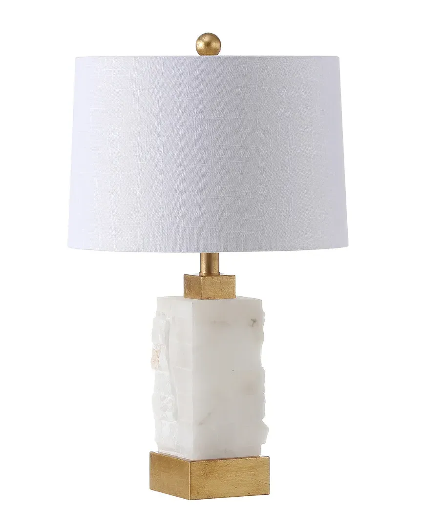 Eloise Table Lamp - White, Alabaster image