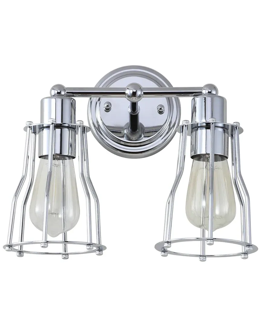 Evelyn 2-Light Vanity Light - Chrome, Metal image