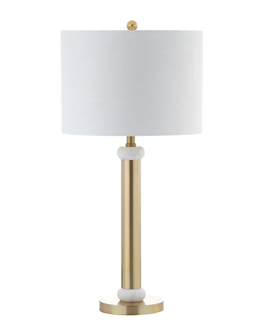 Gregory 27in LED Table Lamp - Gold, Metal & Marble image
