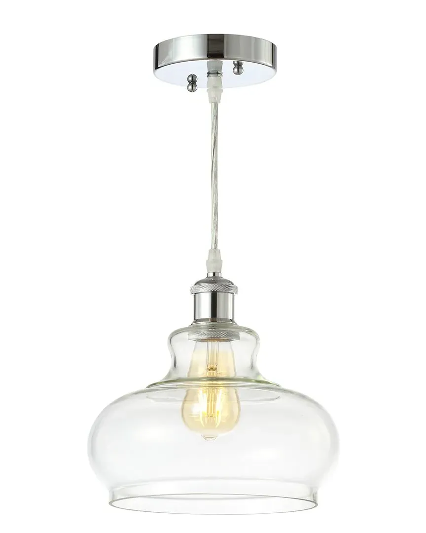 Hampton Adjustable Pharmacy LED Pendant - Chrome image