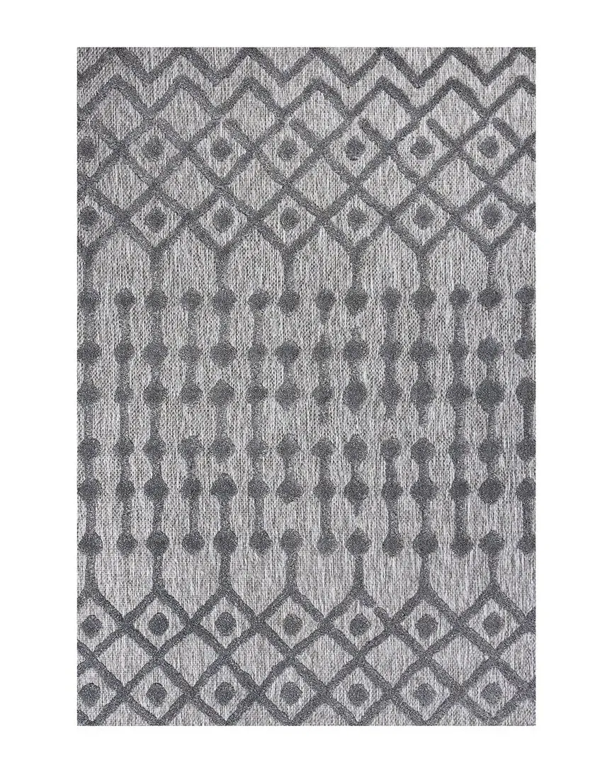 Ibiza Peralta Indoor/Outdoor Rug - Gray, Polypropylene