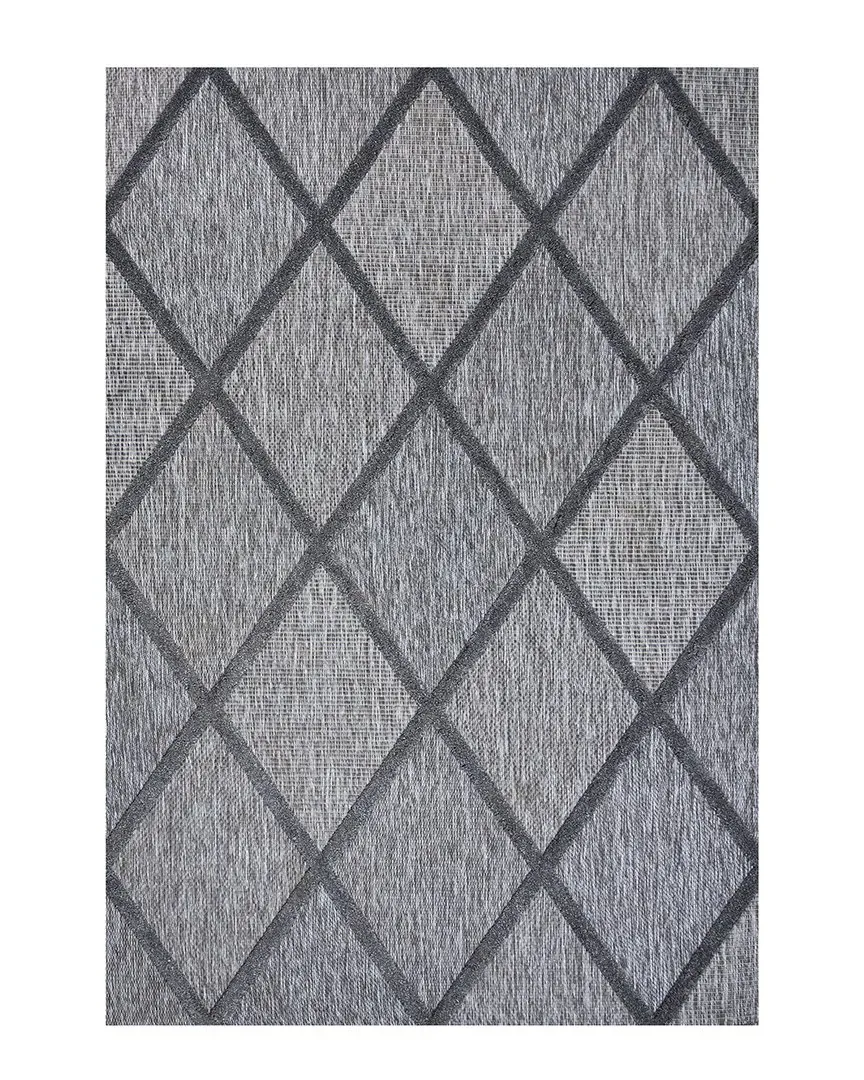 Ibiza Salines Indoor/Outdoor Rug - Gray, Polypropylene image