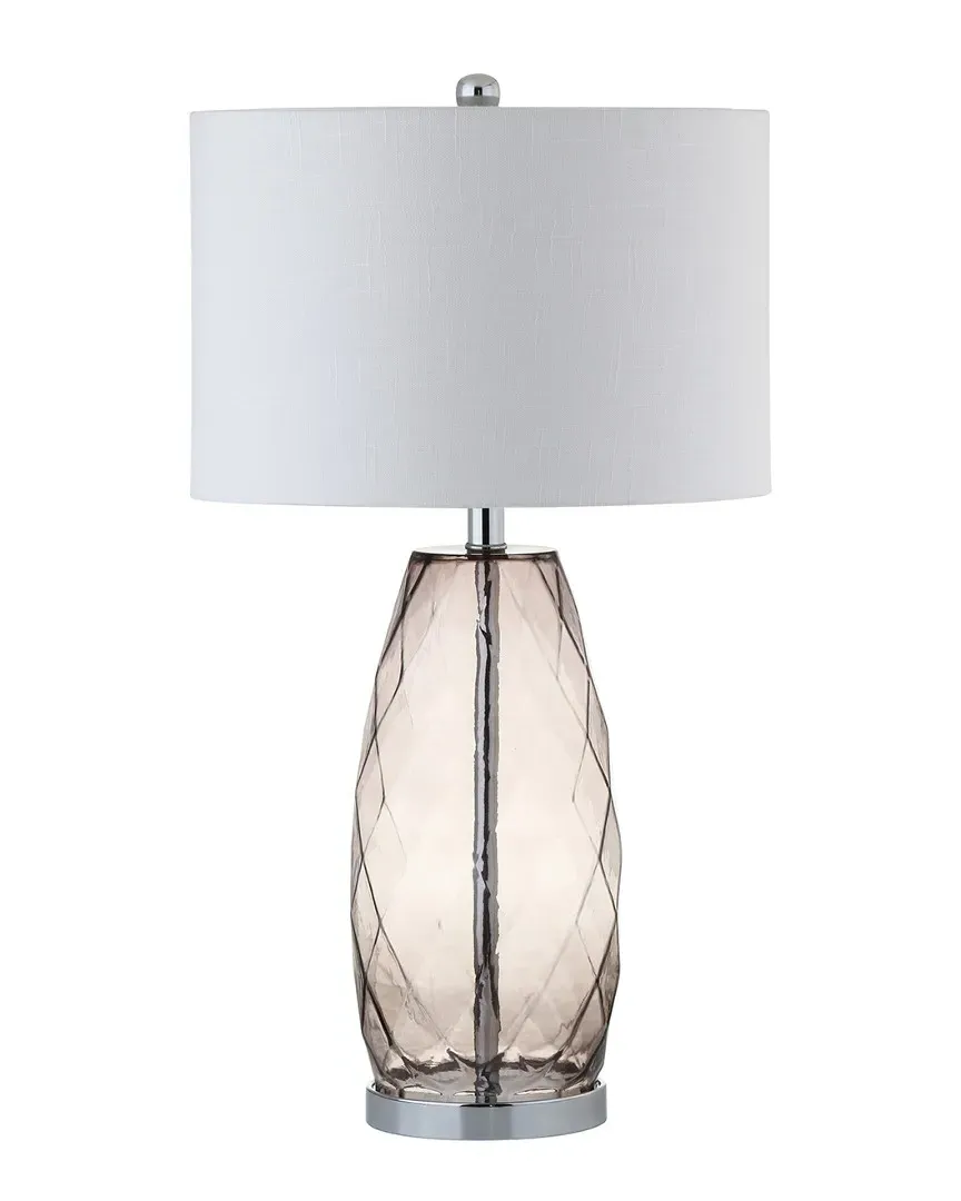 Juliette Table Lamp - Grey, Glass