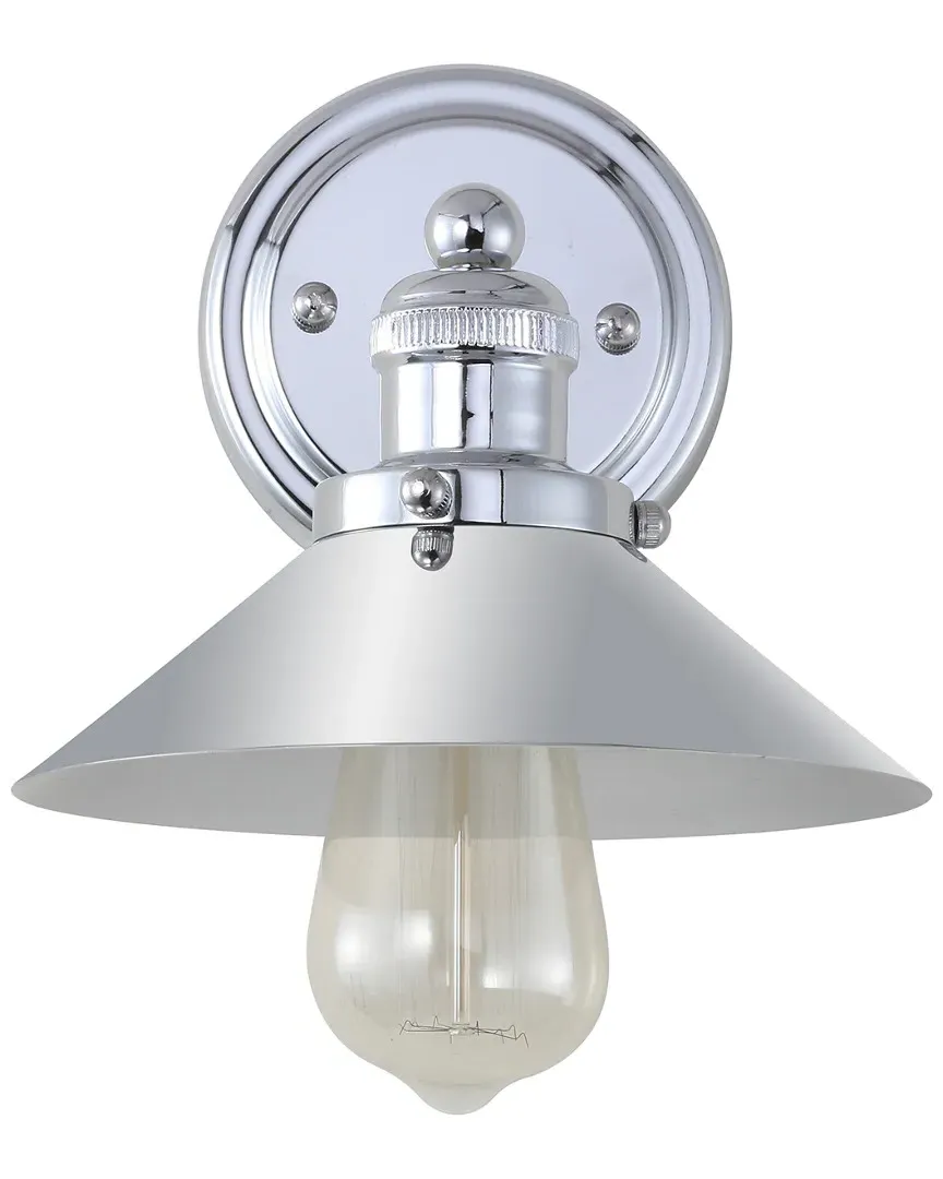 June 1-Light Sconce - Chrome, Metal image