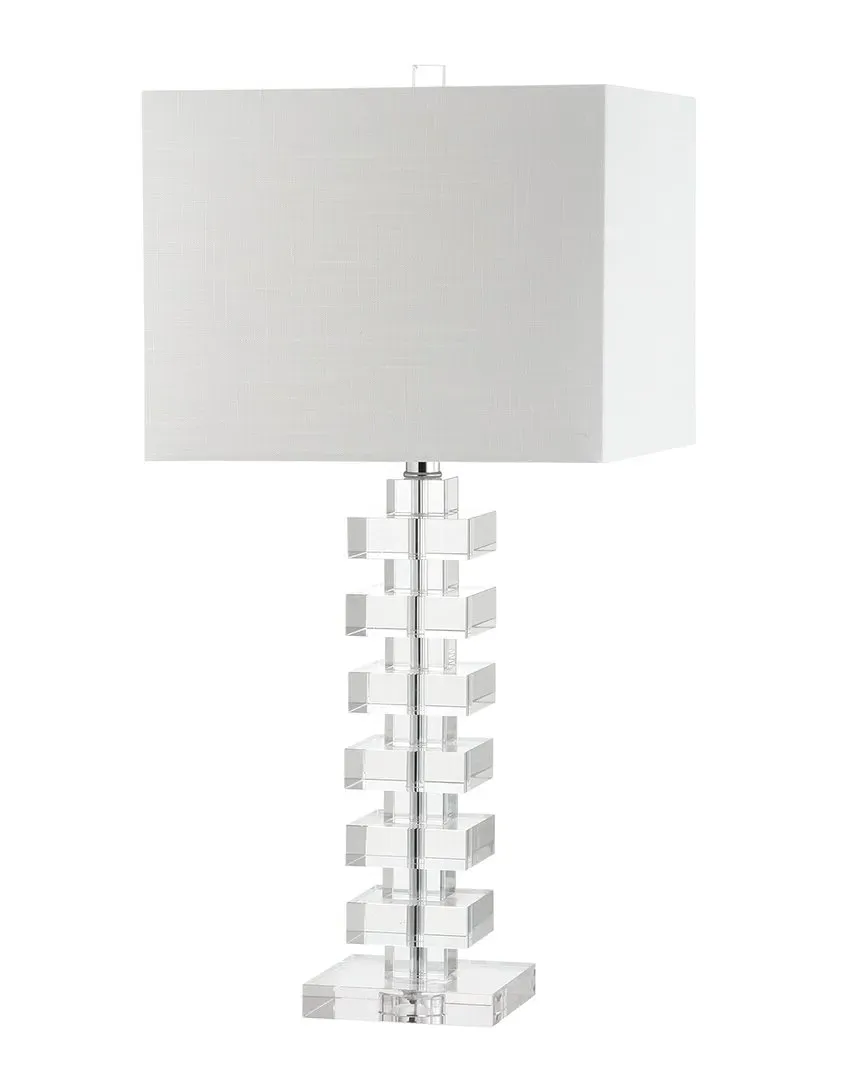 June 28in Crystal LED Table Lamp - Clear